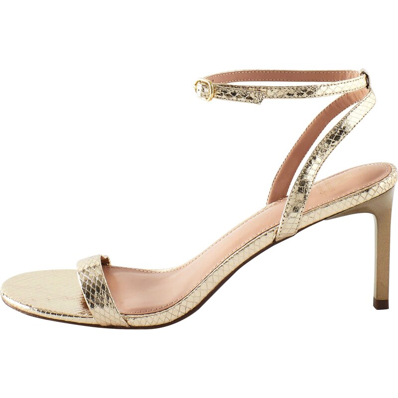 Next Remienkové sandále Forever Comfort zlatá 63262027