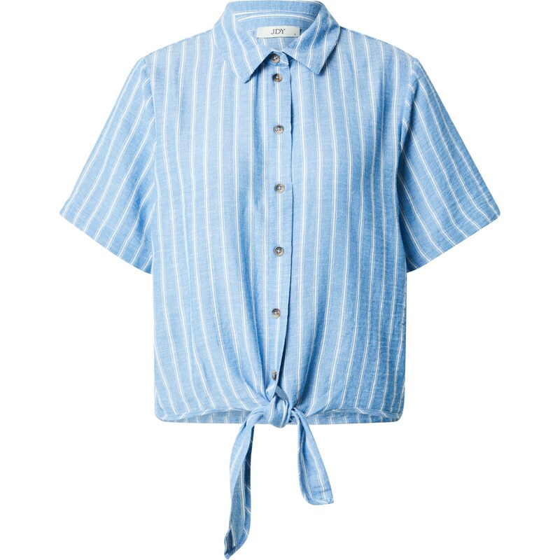 JDY Blúzka svetlomodrá / biela 62829840