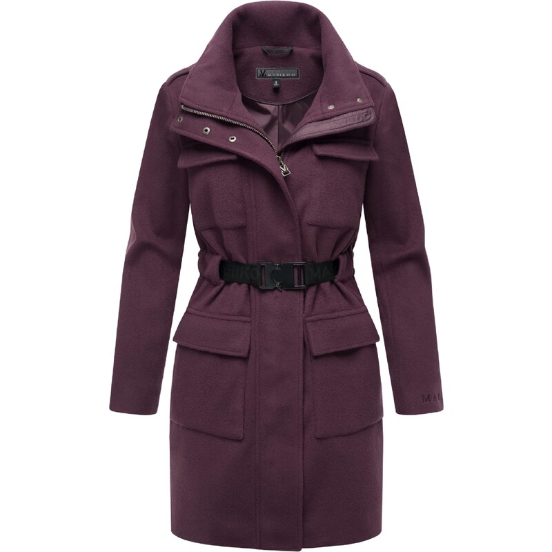 MARIKOO Prechodný kabát Tanokoo 16 cyklaménová 62994801