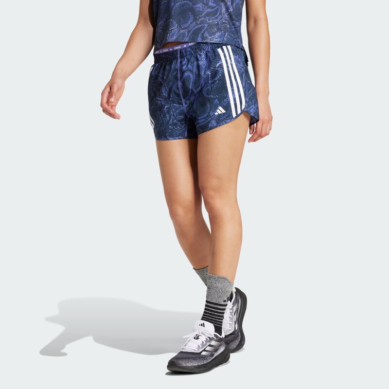 Adidas Šortky Own the Run Excite Allover Print AEROREADY Shorts 62829509