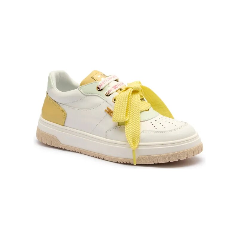 Elisabetta Franchi Kožené sneakersy 62812301