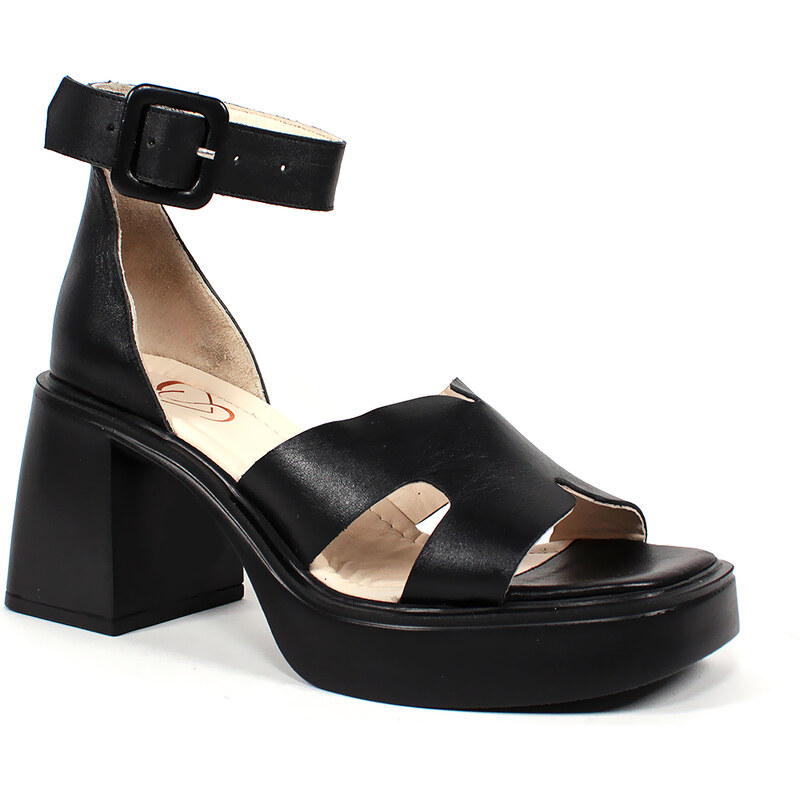 Secretshoes Sandále na hrubom opätku 62833749