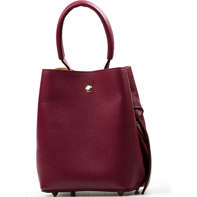 Blaire Kožená kabelka Amara bordó 64987597