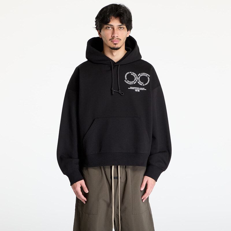 Mikina Carhartt WIP Hooded Rotation Sweat UNISEX Black/ White XS 62754886