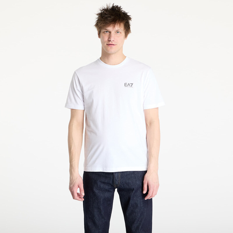 Tričko EA7 Emporio Armani Train Logo Series M Tee Ss White/ Black M 62838305