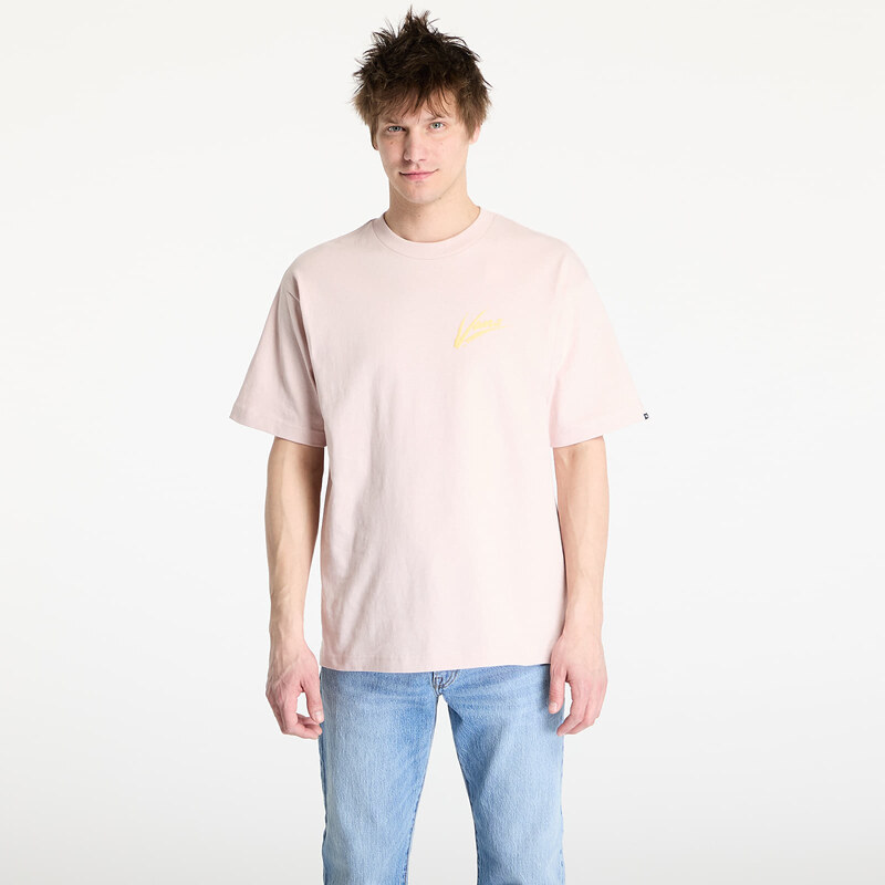 Tričko Vans Brush Script Loose SS Tee Sepia Rose XL 62838289