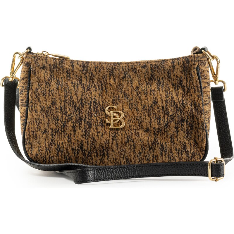 SARA BURGLAR Nice Lana Cuoio crossbody kabelka 62838407