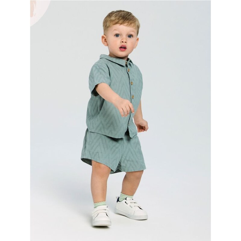 Sinsay - Kraťasy - popolavo zelená 65759876