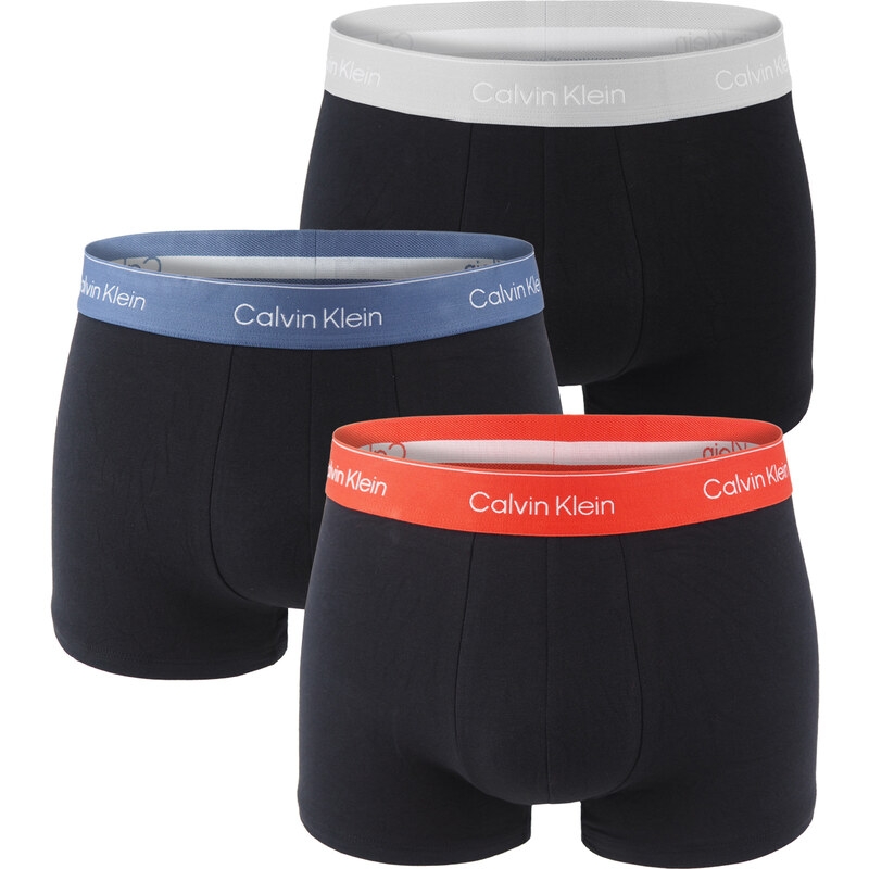 Calvin Klein - boxerky 3PACK eco friendly Icon cotton stretch black / 62839662