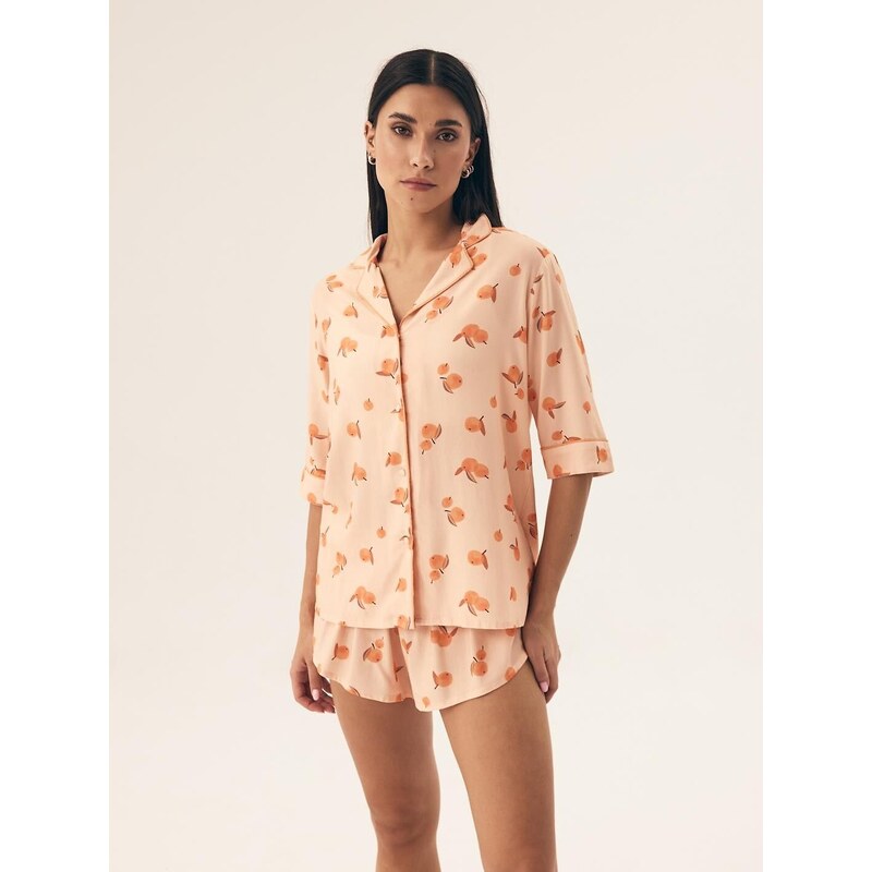 Dámske pyžamo Henderson Ladies 42686 Naranja 62987891