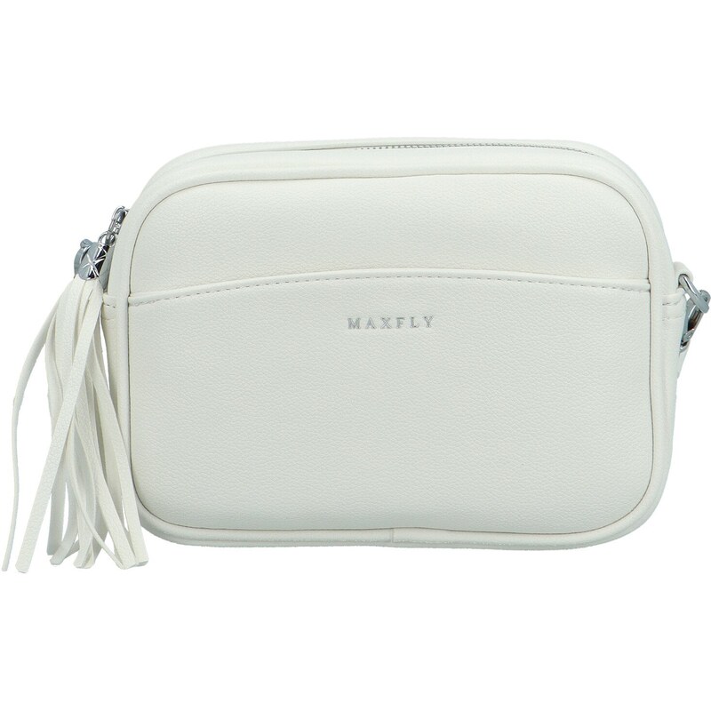 Dámska crossbody kabelka biela - MaxFly Qeuline biela 62840817