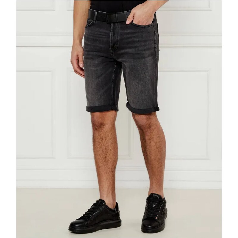 HUGO Džínsové šortky 634 | Tapered fit 62842030