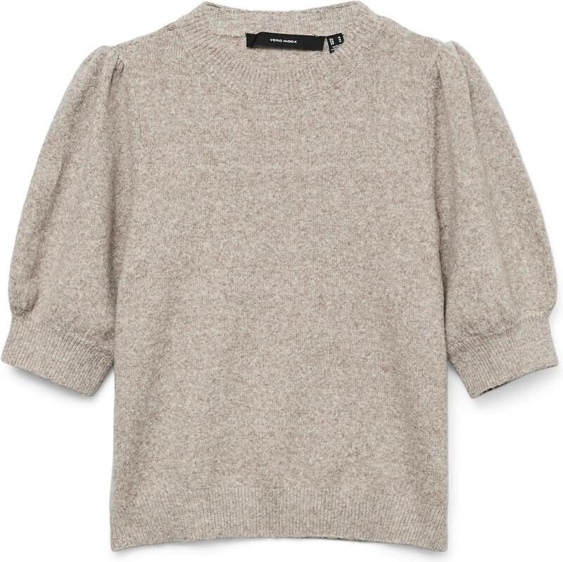VERO MODA Sveter VMDoffy svetlohnedá 62091915