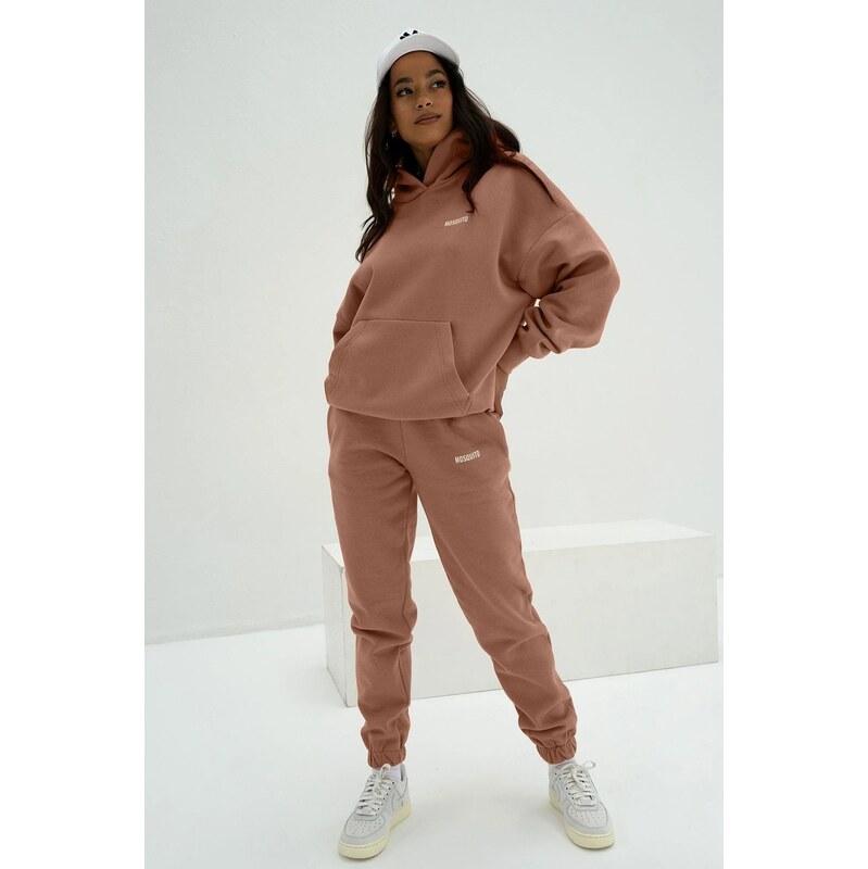 Mosquito Dámske tepláky Pure Mocha Mousse mocca, Farba mocca 62842795