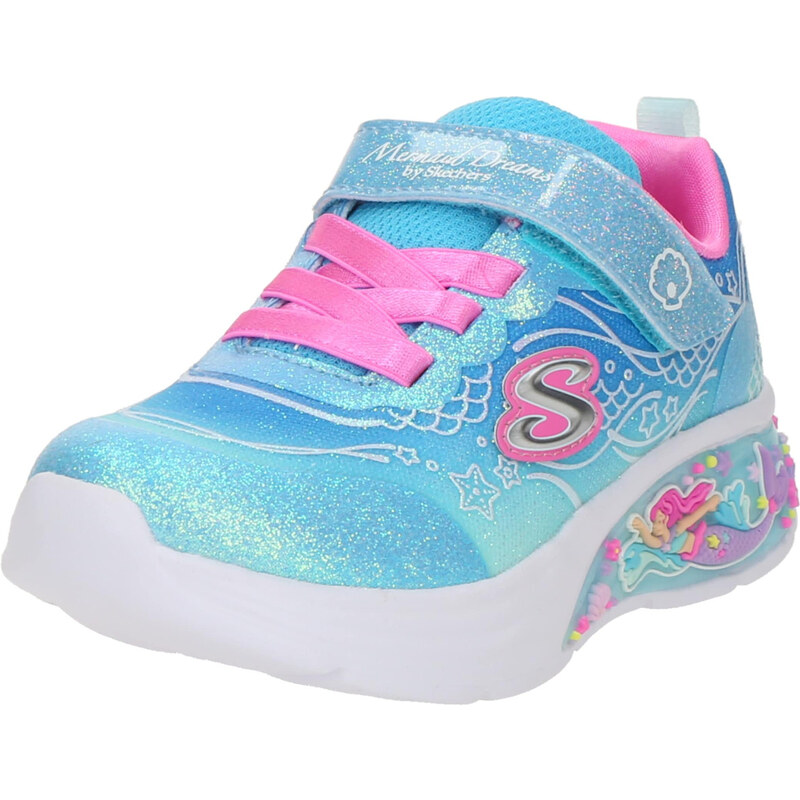 SKECHERS Tenisky MY DREAMERS - LIL MERMAID modrá / svetloružová / 62847772