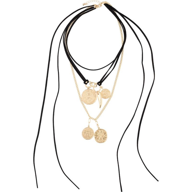 Kamila Šikl Retiazka zlatá / čierna 62847690