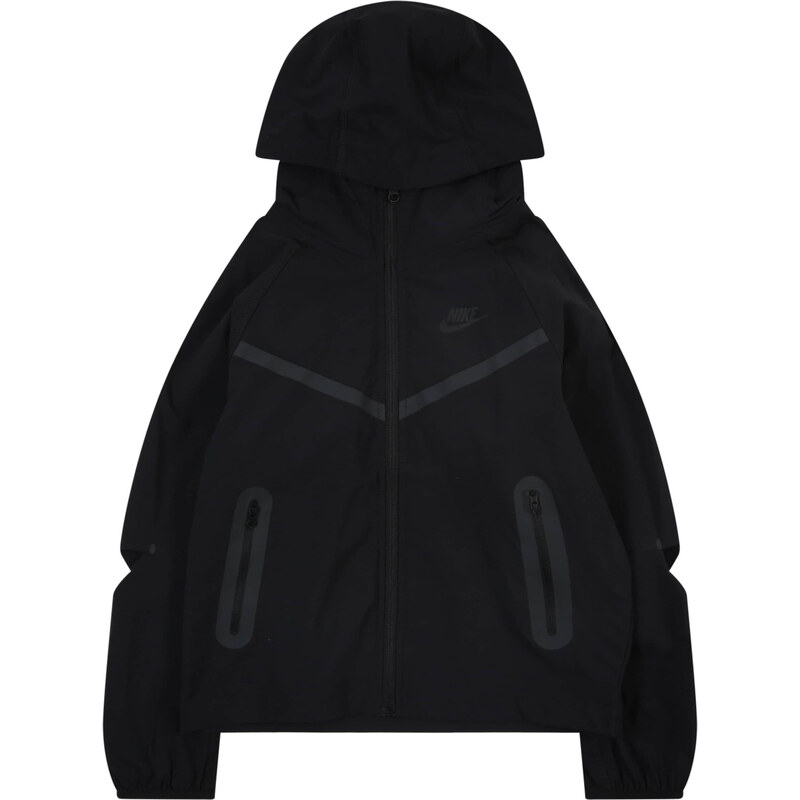 Nike Sportswear Prechodná bunda tmavosivá / čierna 62847728