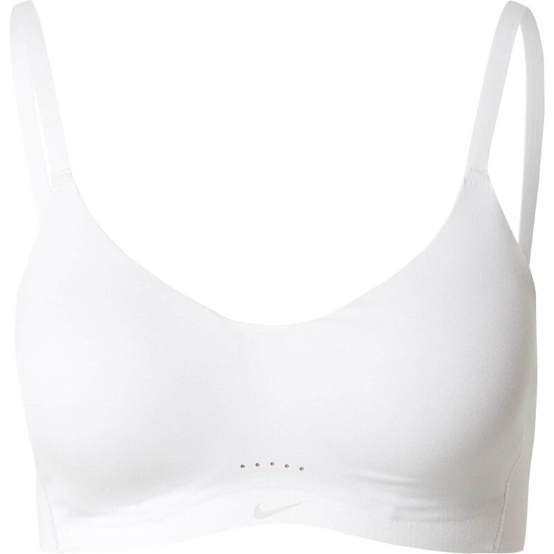 NIKE Športová podprsenka ALATE MINIMALIST biela 62847879