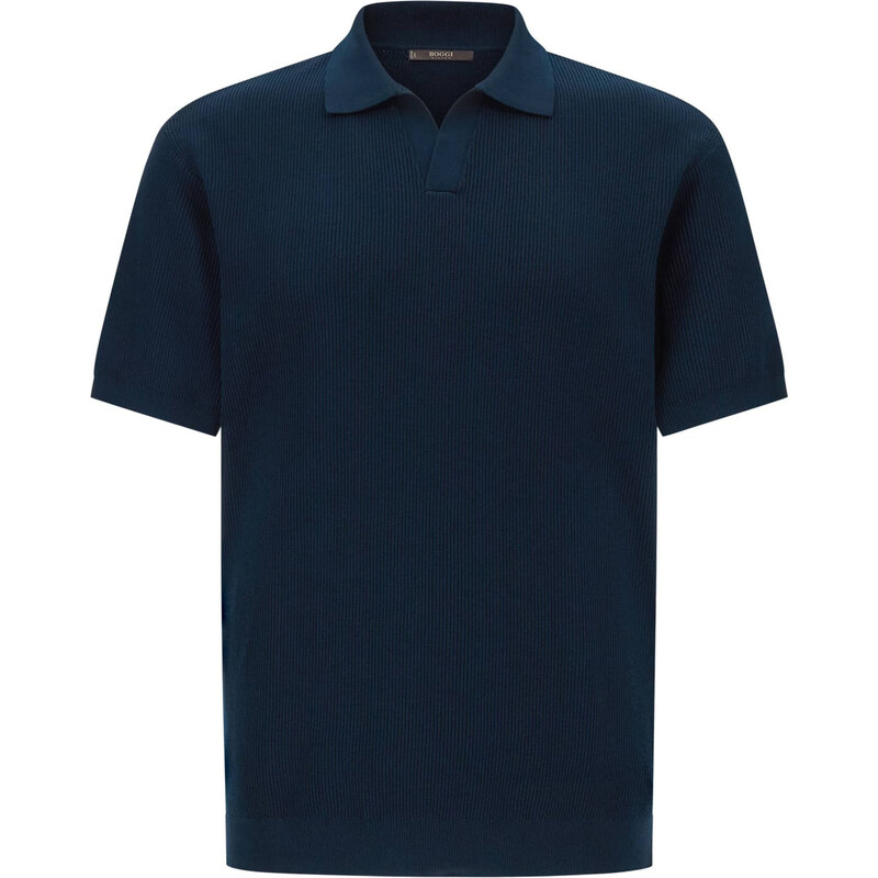 Boggi Milano Tričko námornícka modrá 62847253