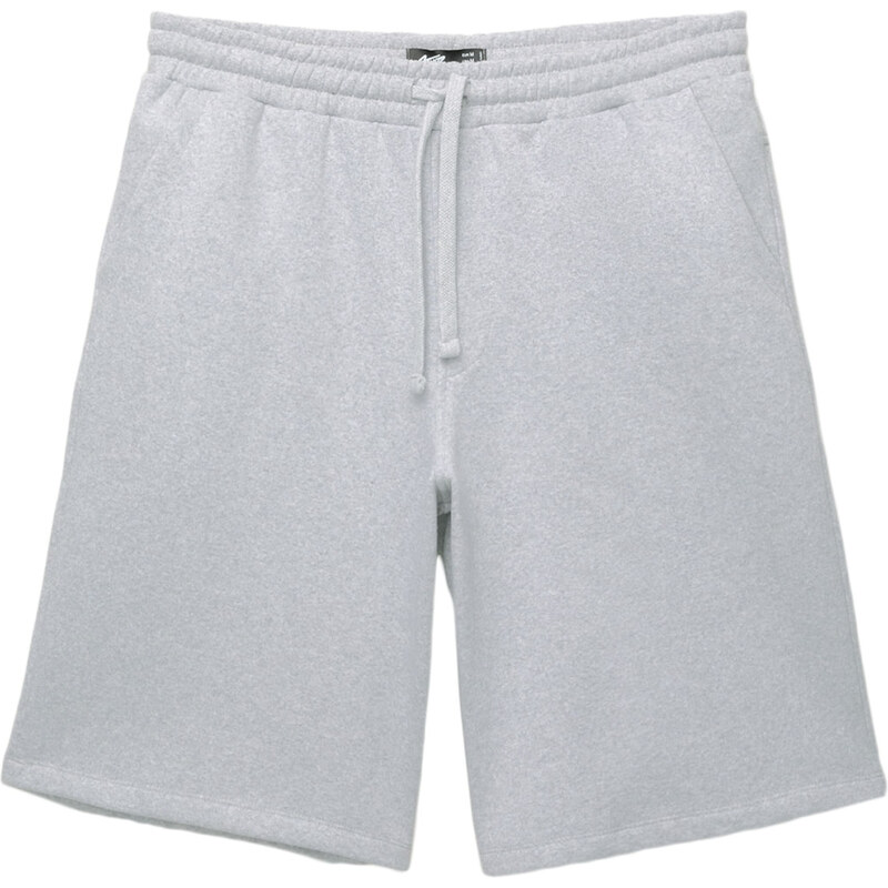 Pull&Bear Nohavice sivá melírovaná 63161133