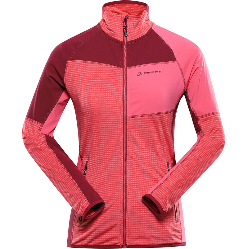 ALPINE PRO - ONNECA 2 DÁMSKA RÝCHLOSCHNÚCA MIKINA S COOL-DRY 62849852