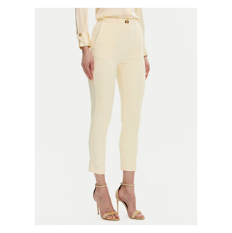 Bavlnené nohavice Elisabetta Franchi 62850898