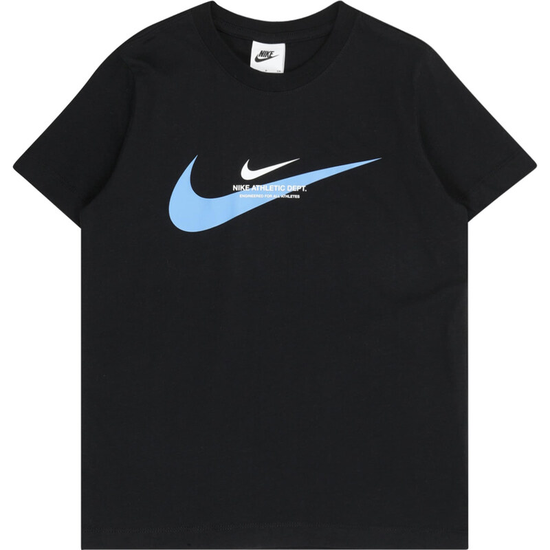 Nike Sportswear Tričko azúrová / čierna / biela 62434763