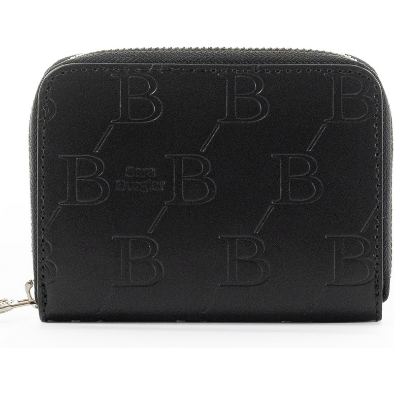 SARA BURGLAR Vitello Black peňaženka 62856312