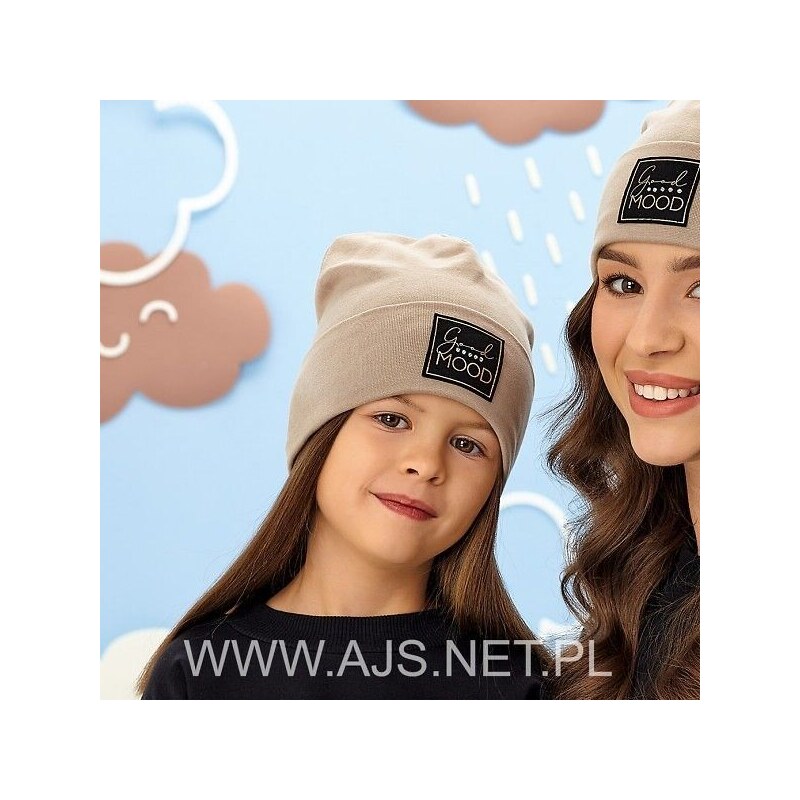 Dievčenská jarná čiapka AJS 50-098 66473631