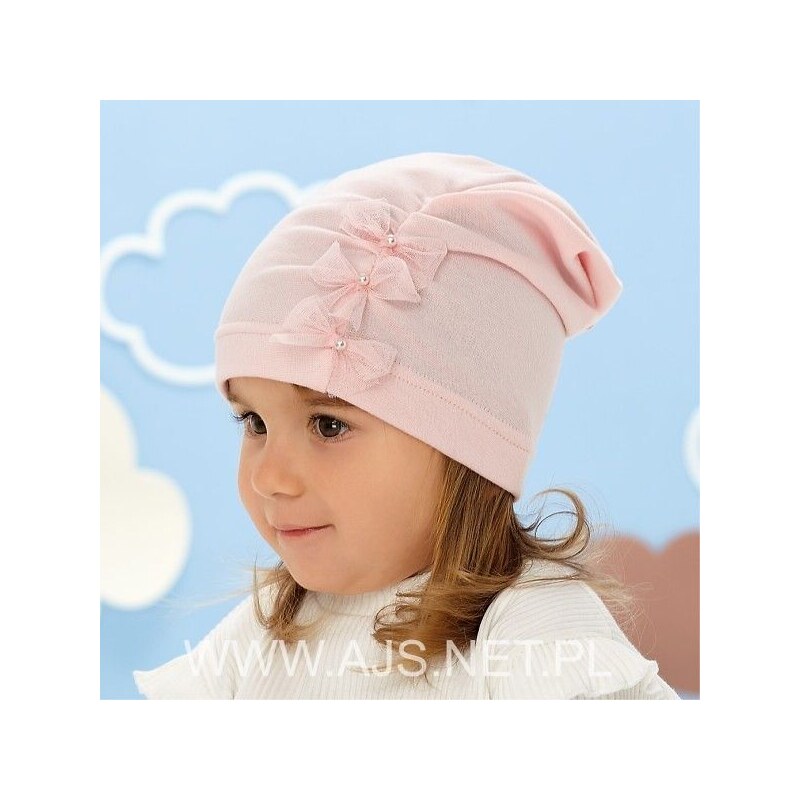 Dievčenská jarná čiapka AJS 50-066 62987771