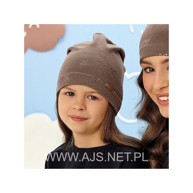 Dievčenská jarná čiapka AJS 50-105 62987777