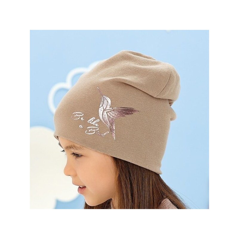 Dievčenská jarná čiapka AJS 50-107 62987780