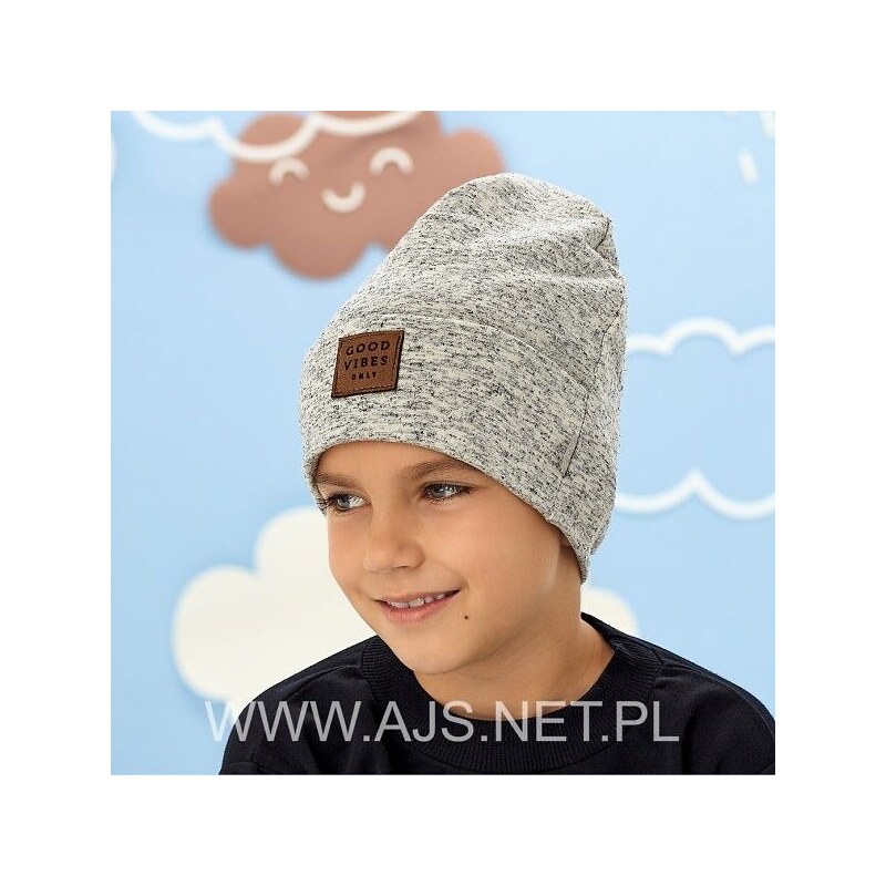 Chlapčenská jarná čiapka AJS 50-131 63523277