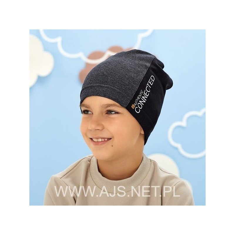 Chlapčenská jarná čiapka AJS 50-143 62987916