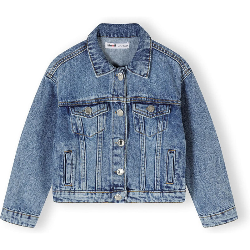 MINOTI Prechodná bunda modrá denim 62863769