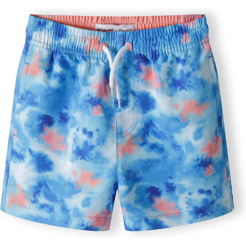 MINOTI Plavecké šortky modrá / oranžová / biela 62863755