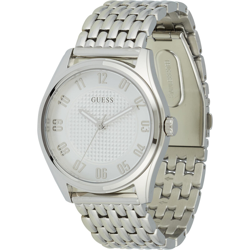 GUESS Analógové hodinky TATE strieborná 62863948