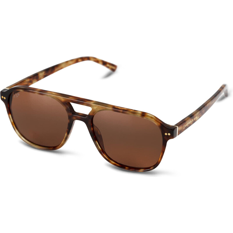 Kapten & Son Slnečné okuliare Zurich Edge hnedá / svetlohnedá 62902660