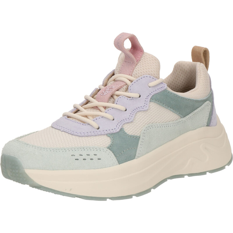 SALAMANDER Nízke tenisky krémová / smaragdová / svetlozelená 62864138