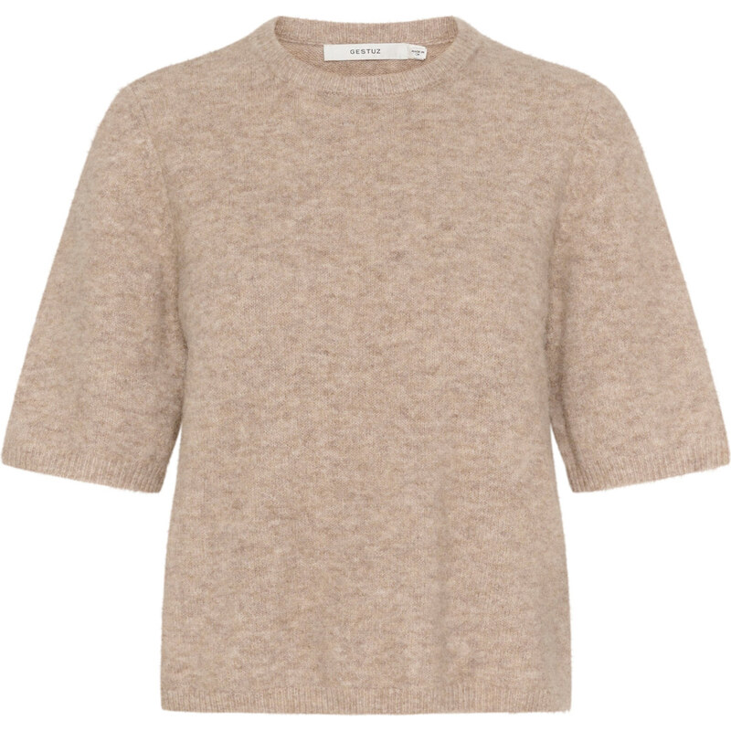 Gestuz Sveter AlphaGZ béžová melírovaná 65707059