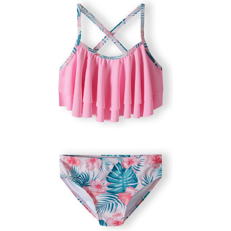 MINOTI Bikiny smaragdová / koralová / svetloružová 62863818