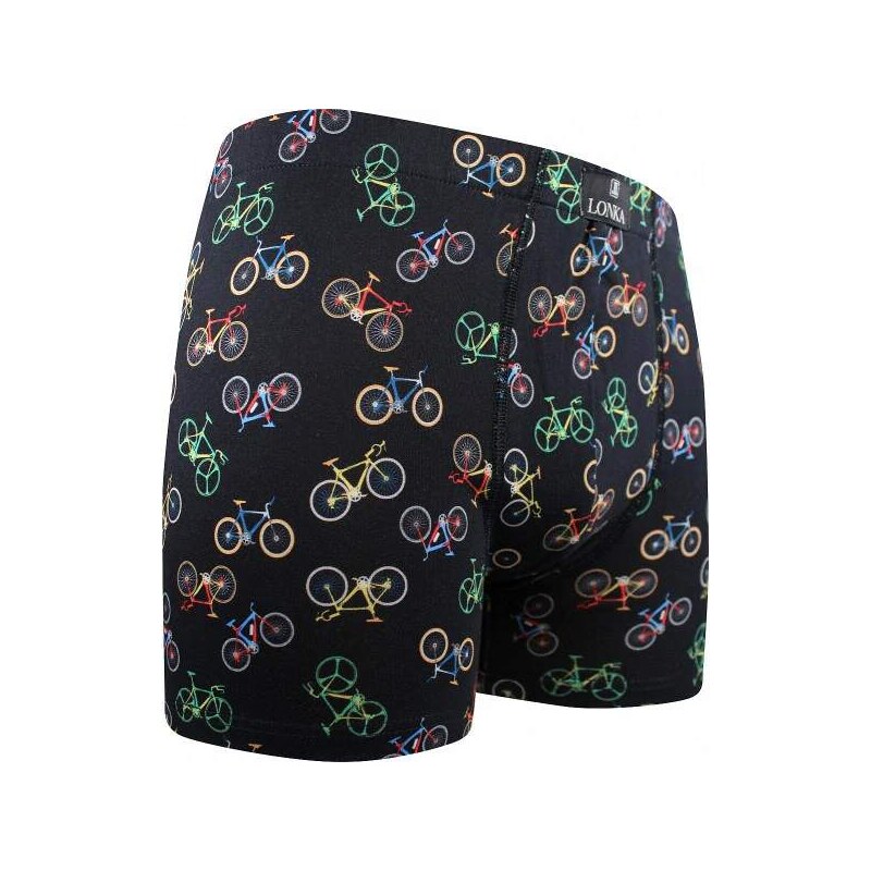 KEVIN pánske veselé boxerky Lonka - BIKE čierna 3XL 1 kus 62864648