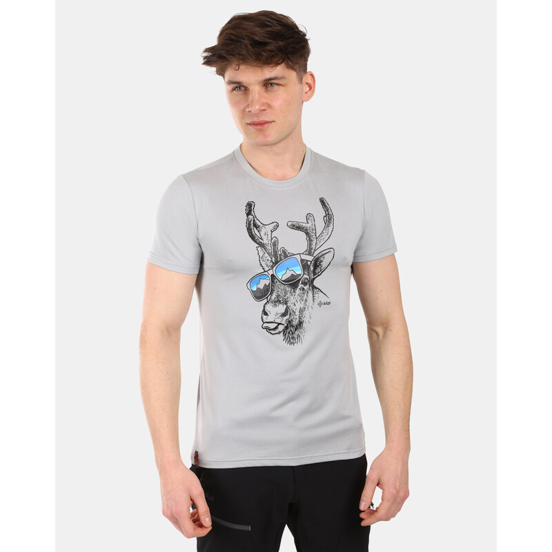 Pánske funkčné tričko Kilpi LISMAIN-M svetlo šedá 62869672