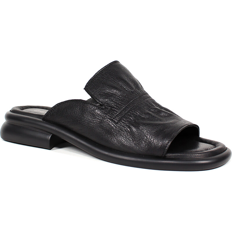 Secretshoes Štýlové kožené šľapky 62868942