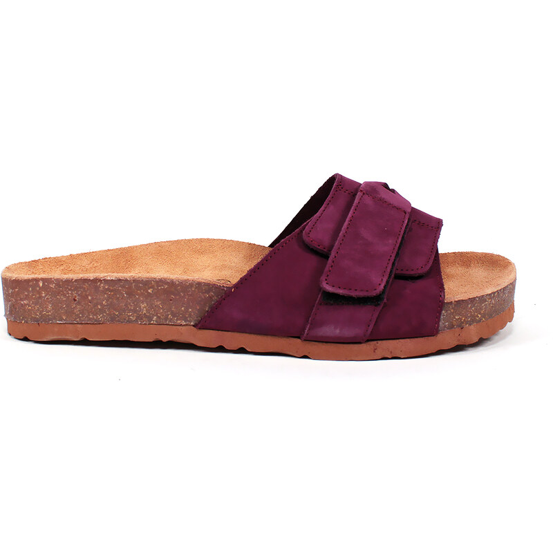 Secretshoes Kožené korkové šľapky 62868943