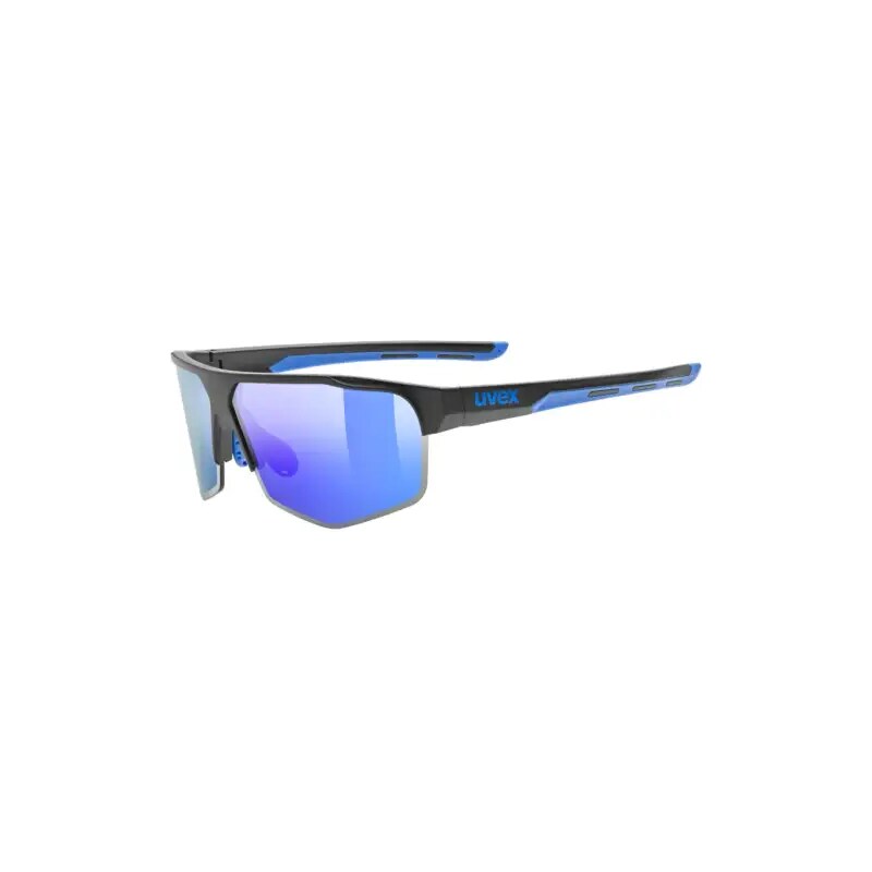 Uvex Axos Set okuliare Black Matt/Mirror Blue 62869619