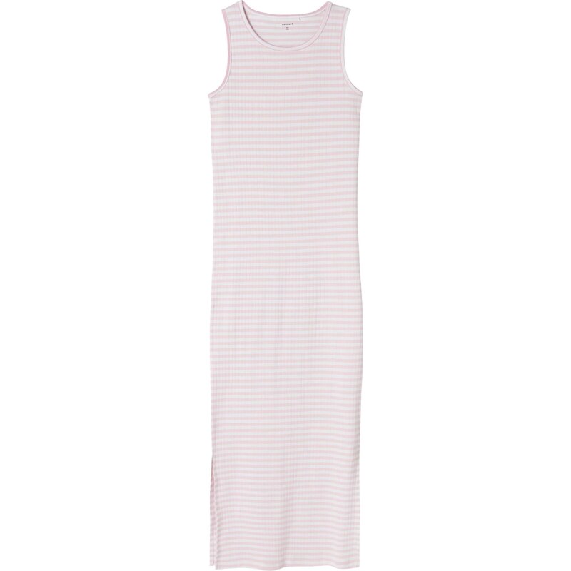 NAME IT Šaty NKFSuraja ružová / biela 62759510