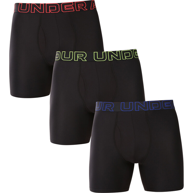 3PACK pánske boxerky Under Armour čierné (1383878 005) 62869544