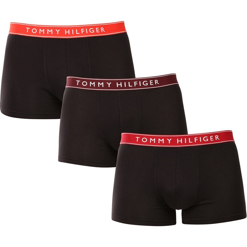 3PACK pánske boxerky Tommy Hilfiger čierne (UM0UM03457 0WI) 62869548