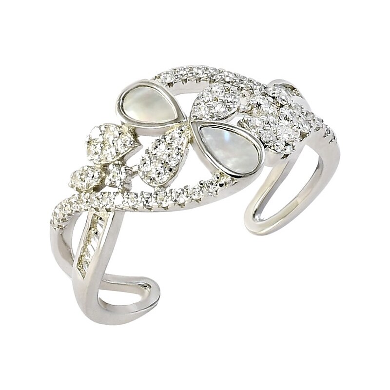 Strieborný prsteň Glare 857 62869847